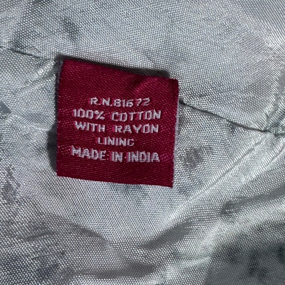 Sandy Starkman Vintage Cotton Sequin Detailed Button Front Jacket Sz XL - Picture 5 of 6